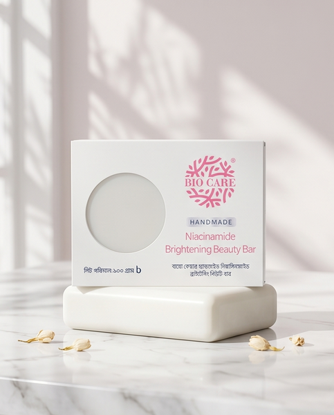 BioCare Handmade Niacinamide Brightening Beauty Soap Bar - Image 7