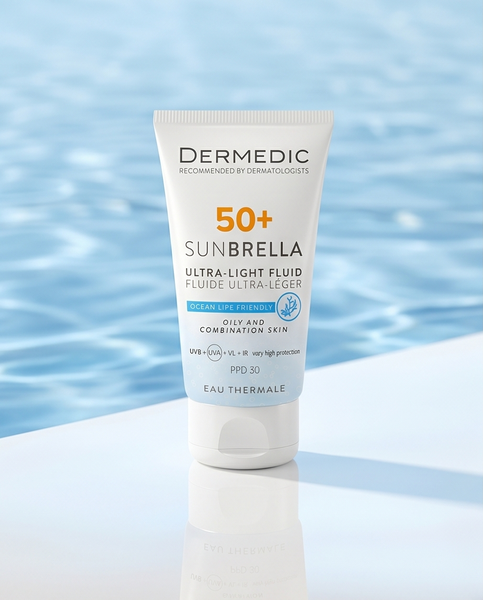 Dermedic Sunbrella Ultra-light Fluid SPF 50+ oily and combination skin - Image 5