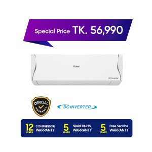 Haier 1.6 Ton AntirustCool Inverter Pro Air Conditioner [HSU-19]