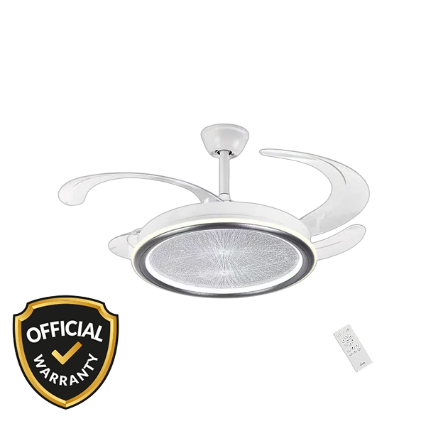Qulik Q-K6359 48" Remote Control Chandelier Ceiling Fan