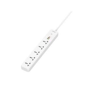 LDNIO Multi Socket Extension Lead with 5 AC 3 USB Power Socket Plug Extender (SC5319)