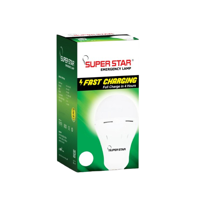 Super Star 12W AC/DC Emergency LED Lamp (E27) - Image 2