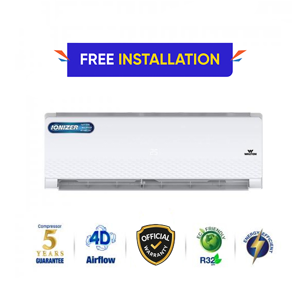 Walton 1 Ton Non Inverter Air Conditioner